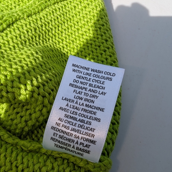 NORTHERN REFLECTIONS GREEN KNIT SWEATER - Picture 10 of 10